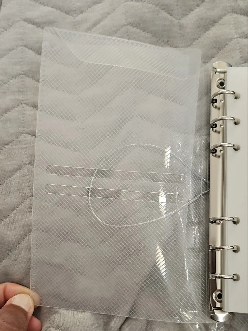 N/A clear frosted